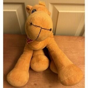 Vintage Camel With Red‎ Bandana Plush Stuffed Animal Toy Collectible Decor 14"